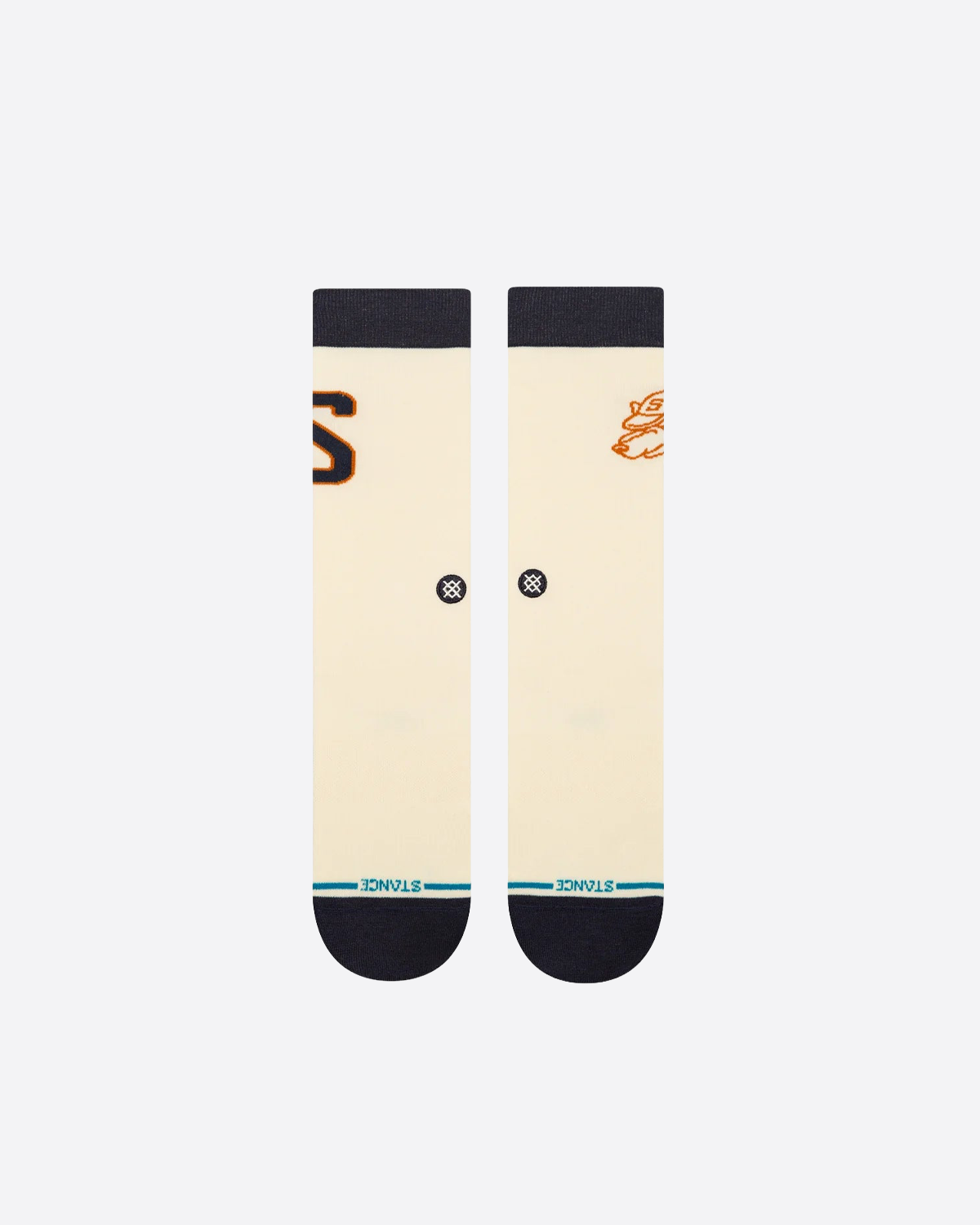 Stance Coyote Varsity Crew Sock - Canvas