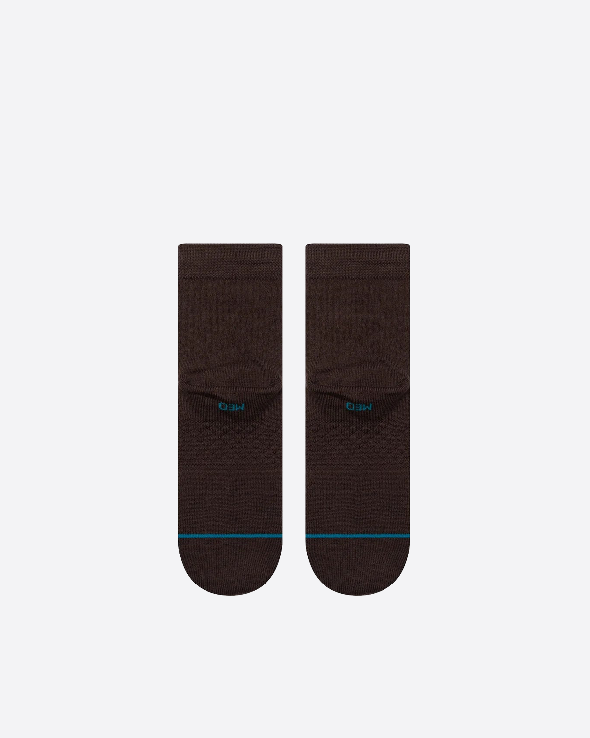 Stance Icon Quarter Socks - Dark Brown