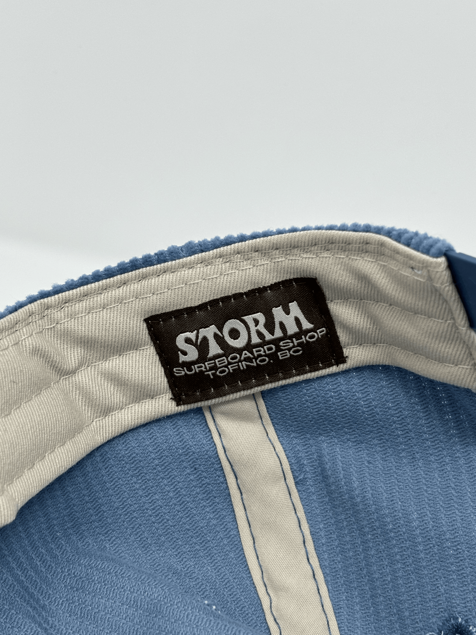 Storm Diamond Corduroy Flat Brim Blue