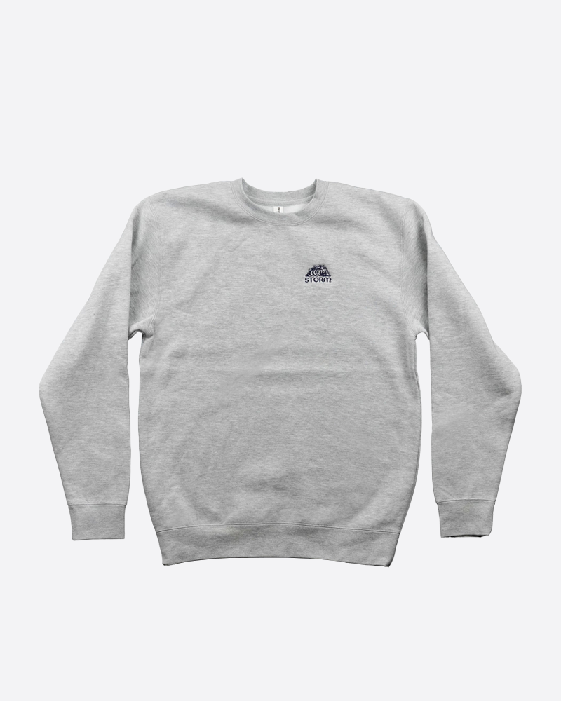 Storm Classic Wave Crewneck - Grey
