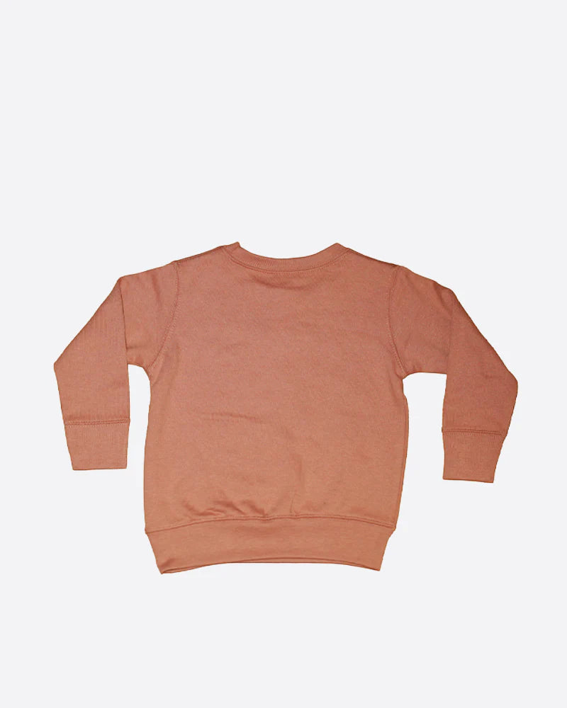 Storm Classic Wave Toddler Crewneck - Pink
