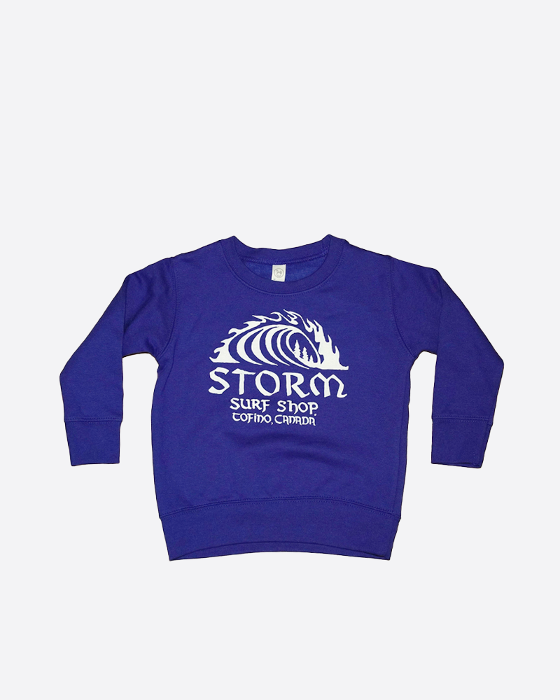 Storm Classic Wave Toddler Crewneck - Royal Blue
