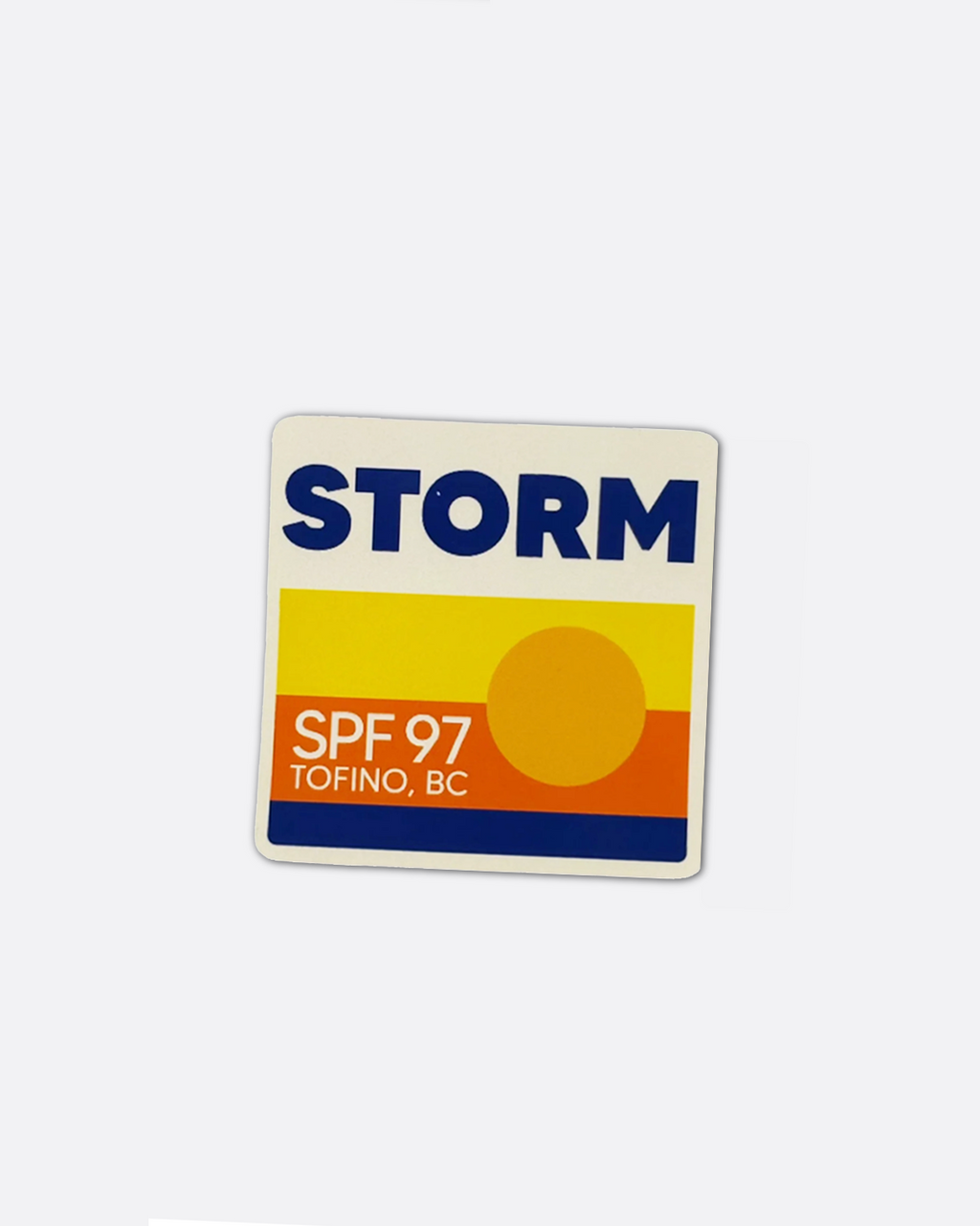 Storm Coppertone Sticker