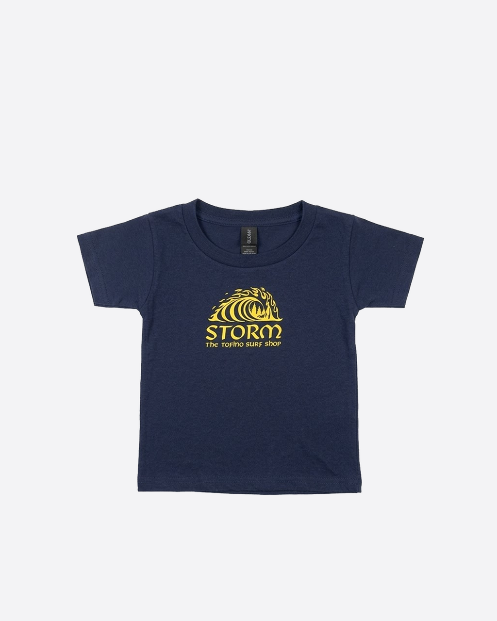 Storm Staples Classic Wave Youth Tee - Navy
