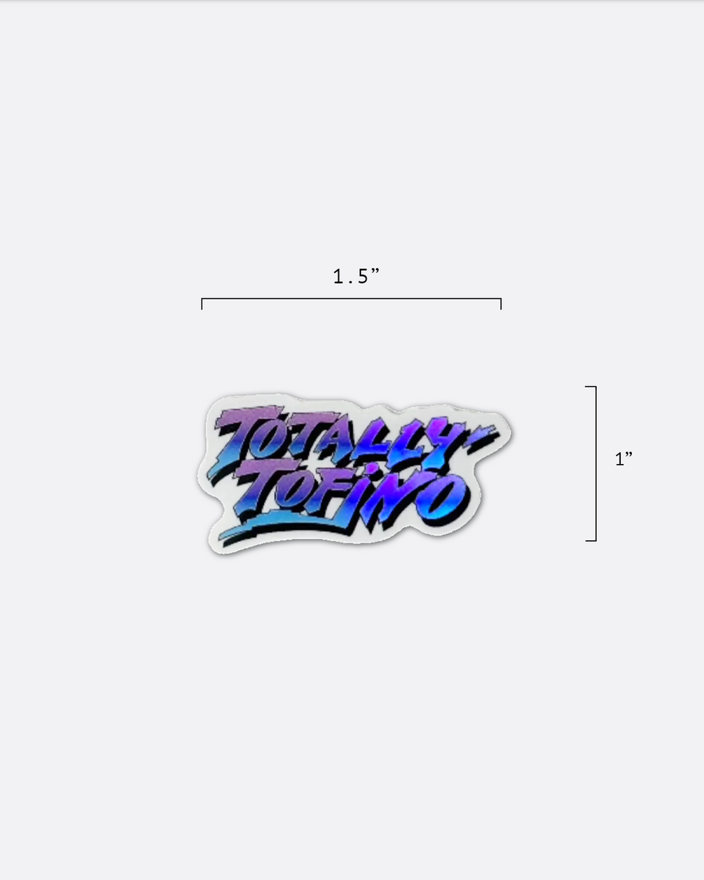 Storm Totally Tofino Sticker Mini