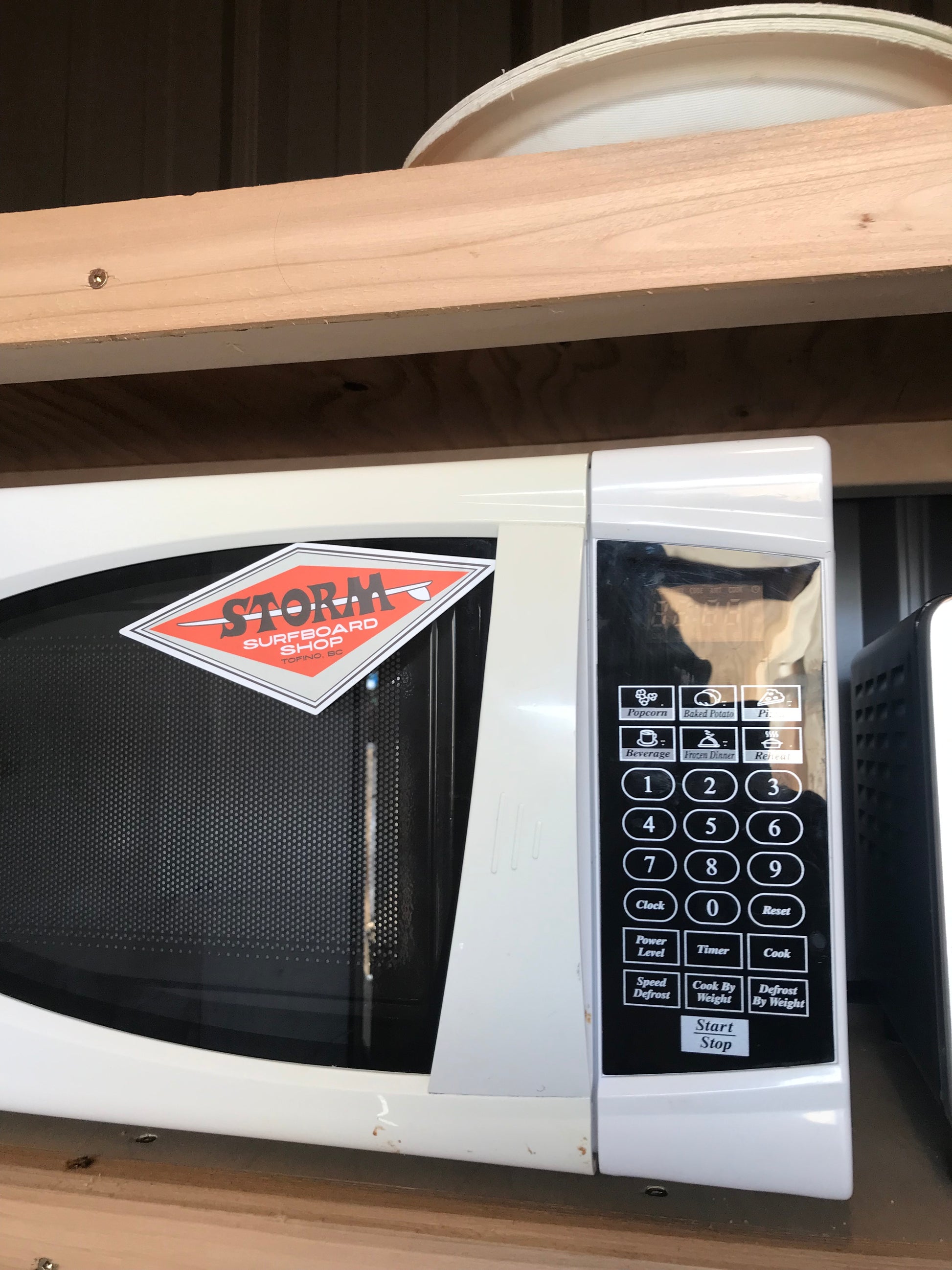 Storm Diamond Surfboard Shop Sticker