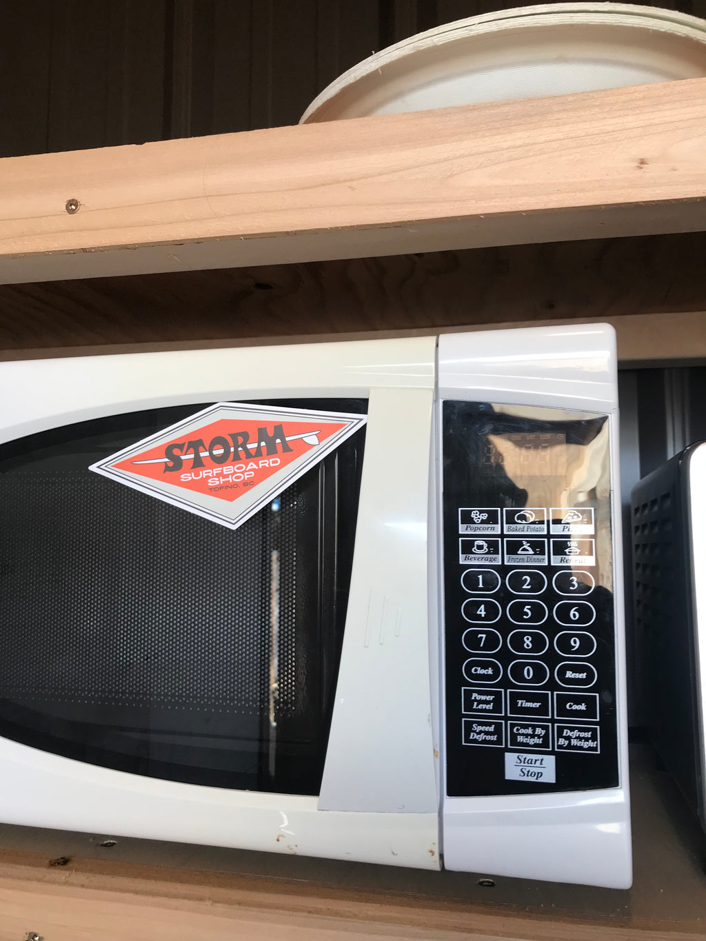 Storm Diamond Surfboard Shop Sticker