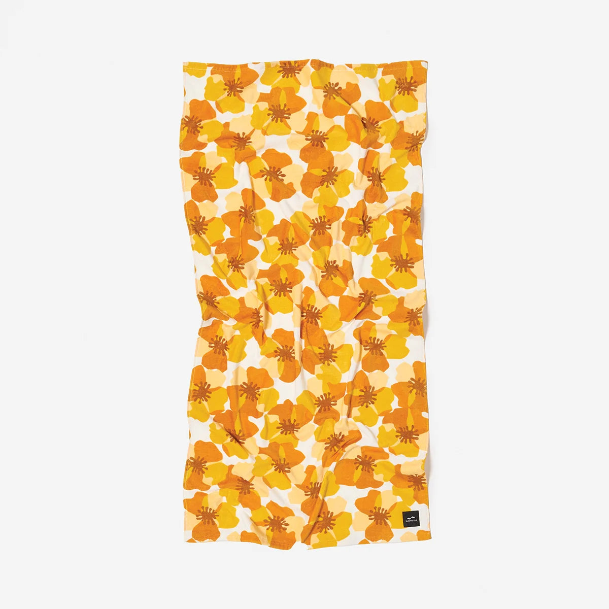 Slow Tide Tahiti Towel - Papaya