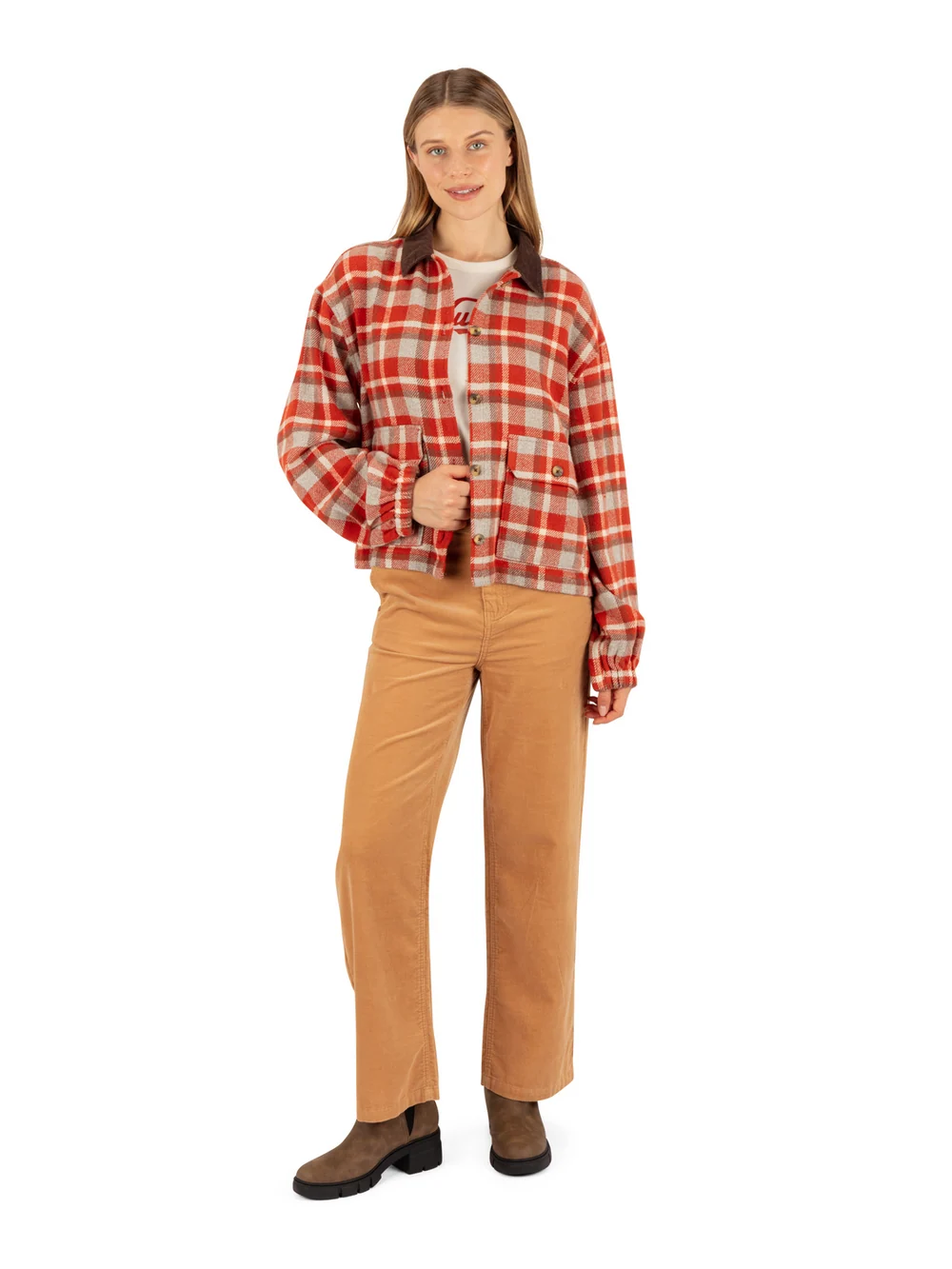 Hurley Nomad Shacket - Golden Oak