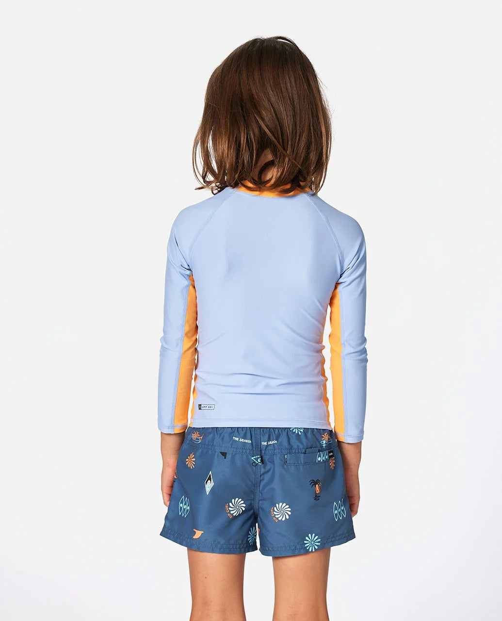 Rip Curl Grom Energy UPF L/S - Ice Blue