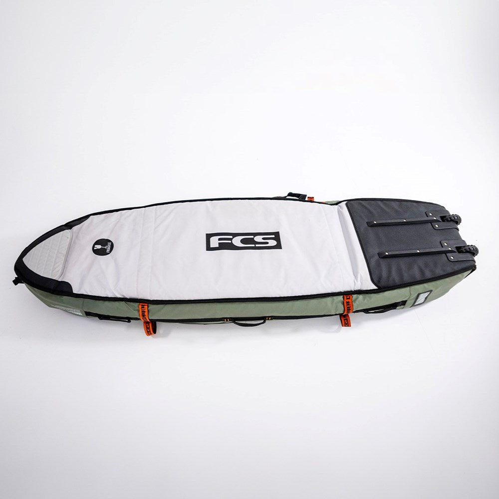 FCS Travel 3W Shortboard/Fish Wheelie Alpine