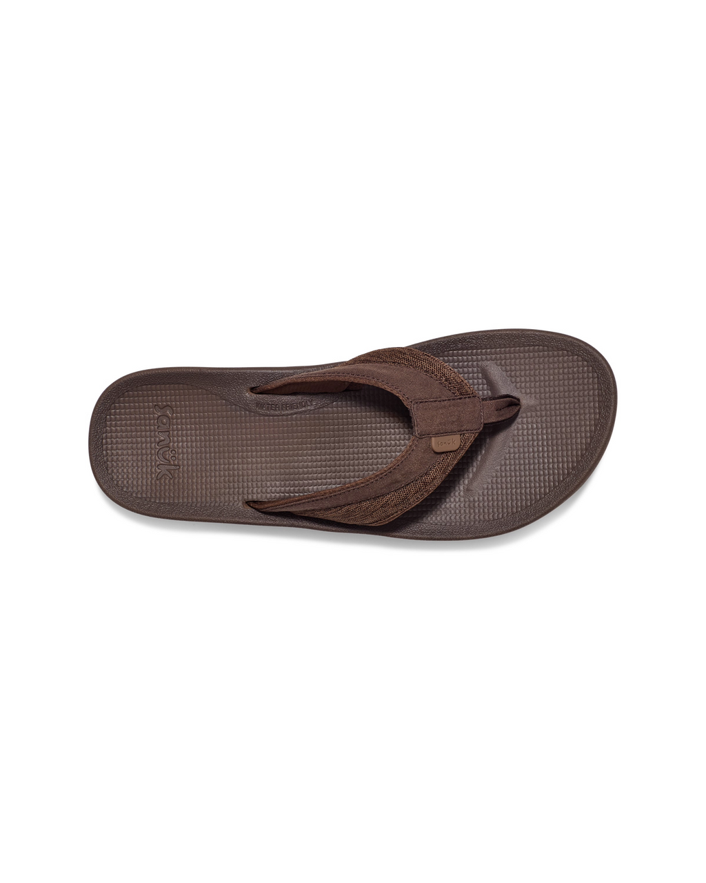 Sanuk Mens Cosmic Seas Mesh Sandal - Brown
