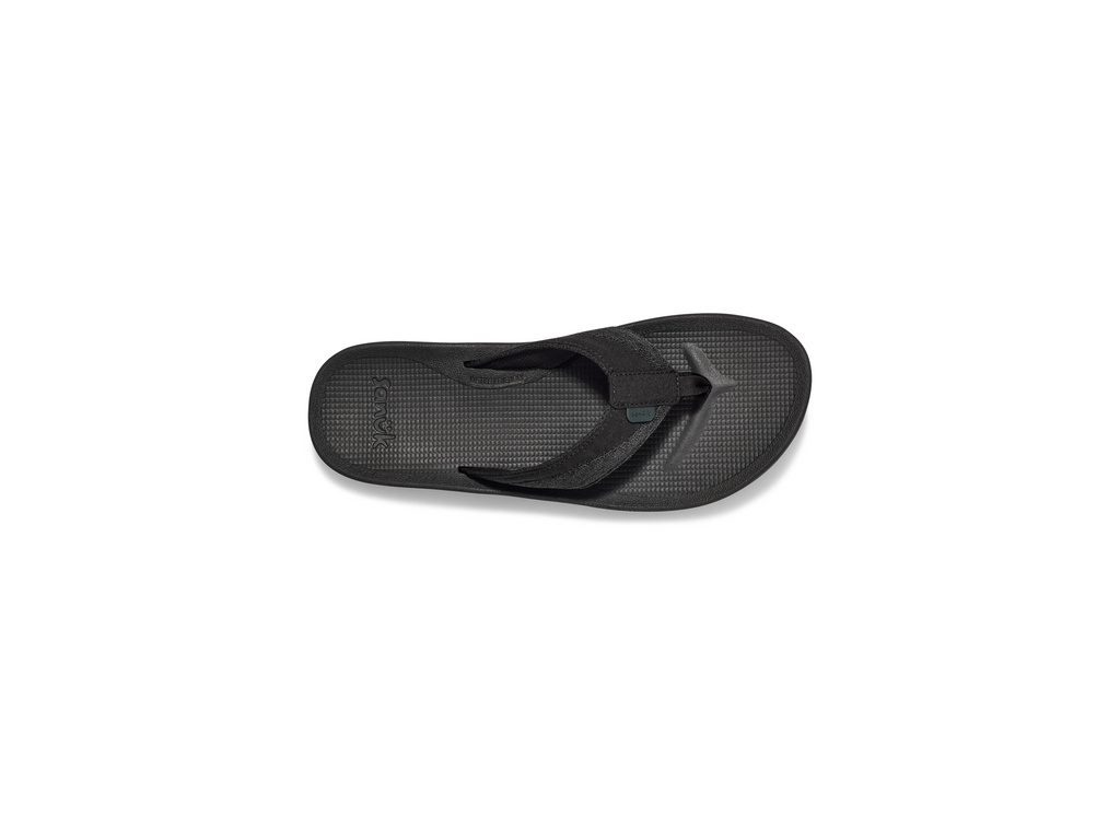 Sanuk Mens Cosmic Seas Mesh Sandal - Shadow