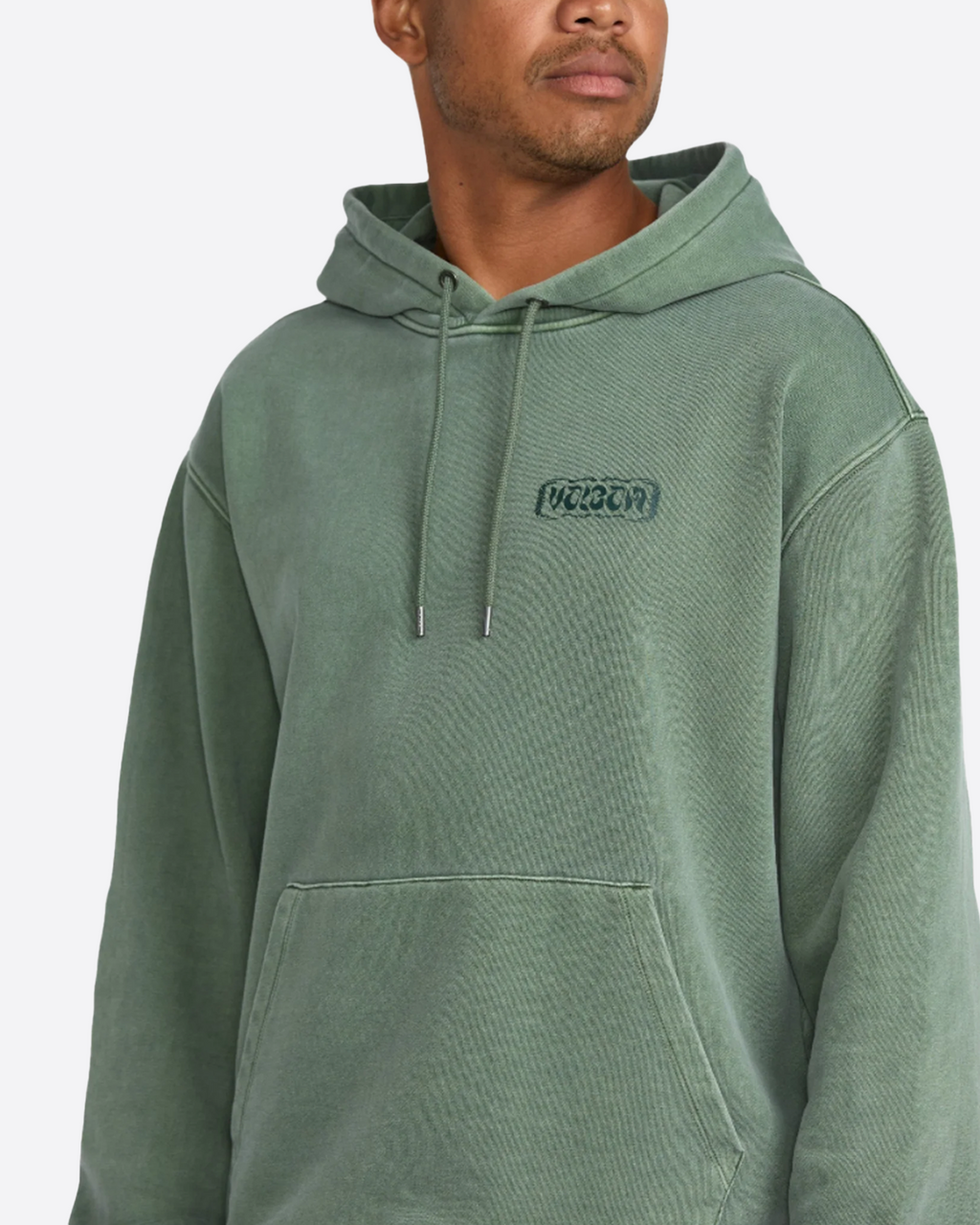 Volcom Terry Stoned Pullover - Light Olive