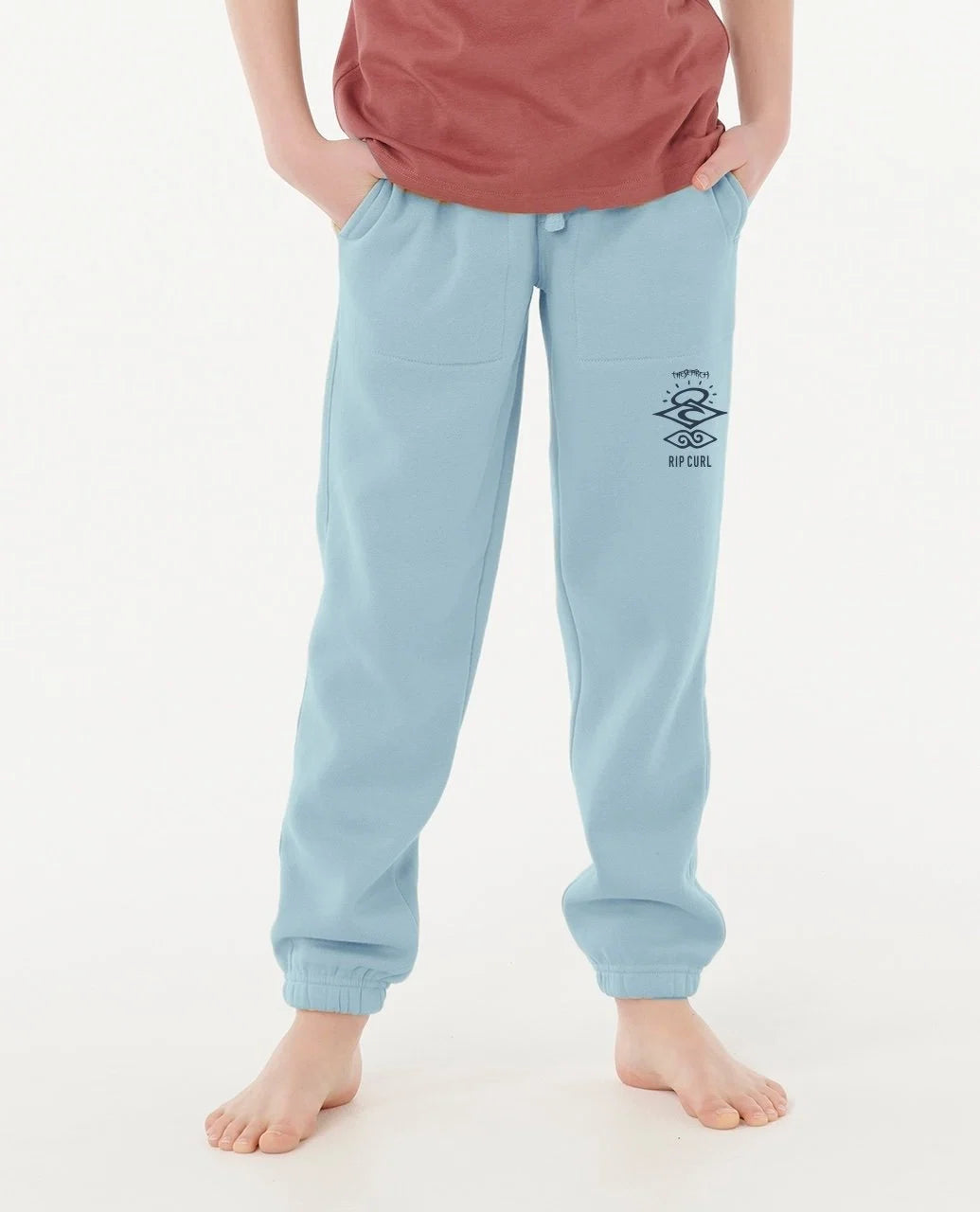 Rip Curl Boys Icons Of Surf Trackpant - Faded Denim