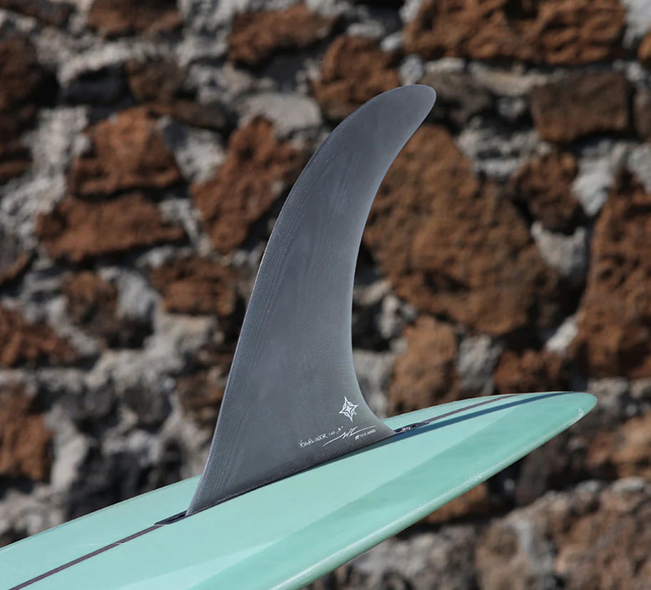 True Ames Wayne Rich Highliner 10" Single  Fin - Smoke