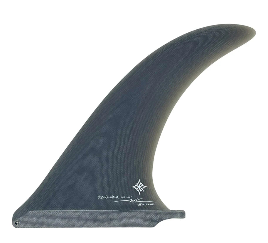 True Ames Wayne Rich Highliner 10" Single  Fin - Smoke