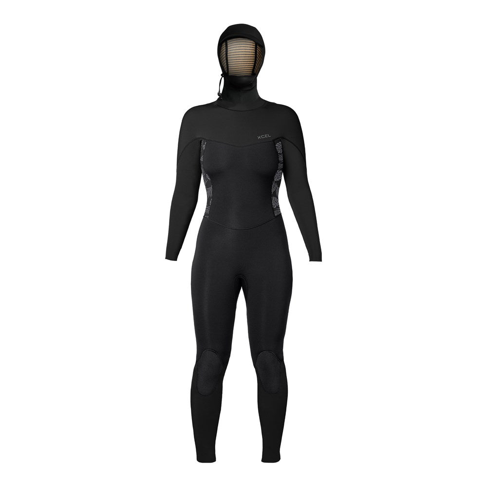 Xcel Womens Axis Hooded 5/4mm Wetsuit