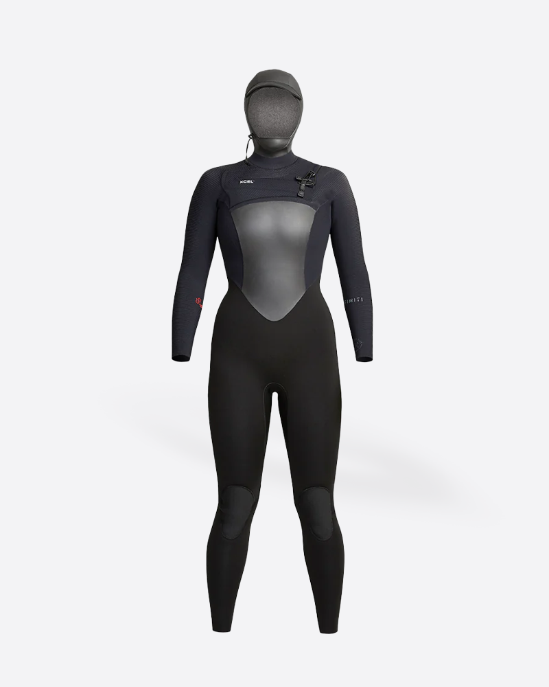 Xcel Womens Infiniti 5/4m Hooded Fullsuit