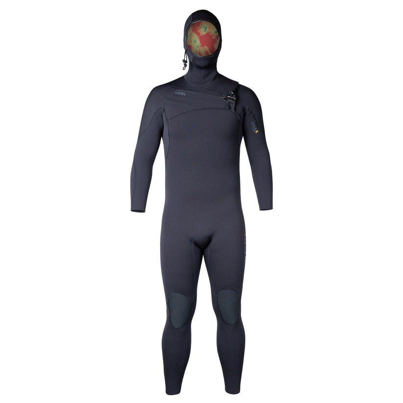 Xcel Mens Comp X Hooded 4.5m Hooded Wetsuit