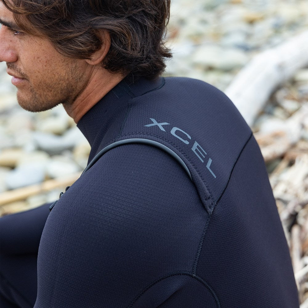 Xcel Mens Comp+ Hooded 5/4m Wetsuit