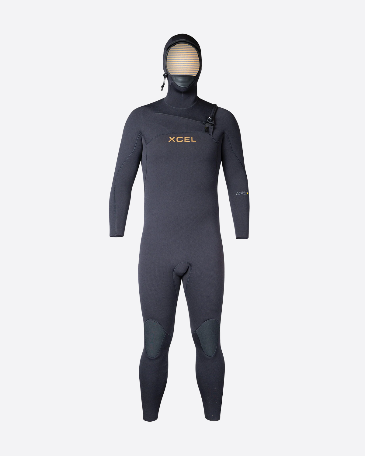 Xcel Mens Comp+ Hooded 4/3mm Wetsuit