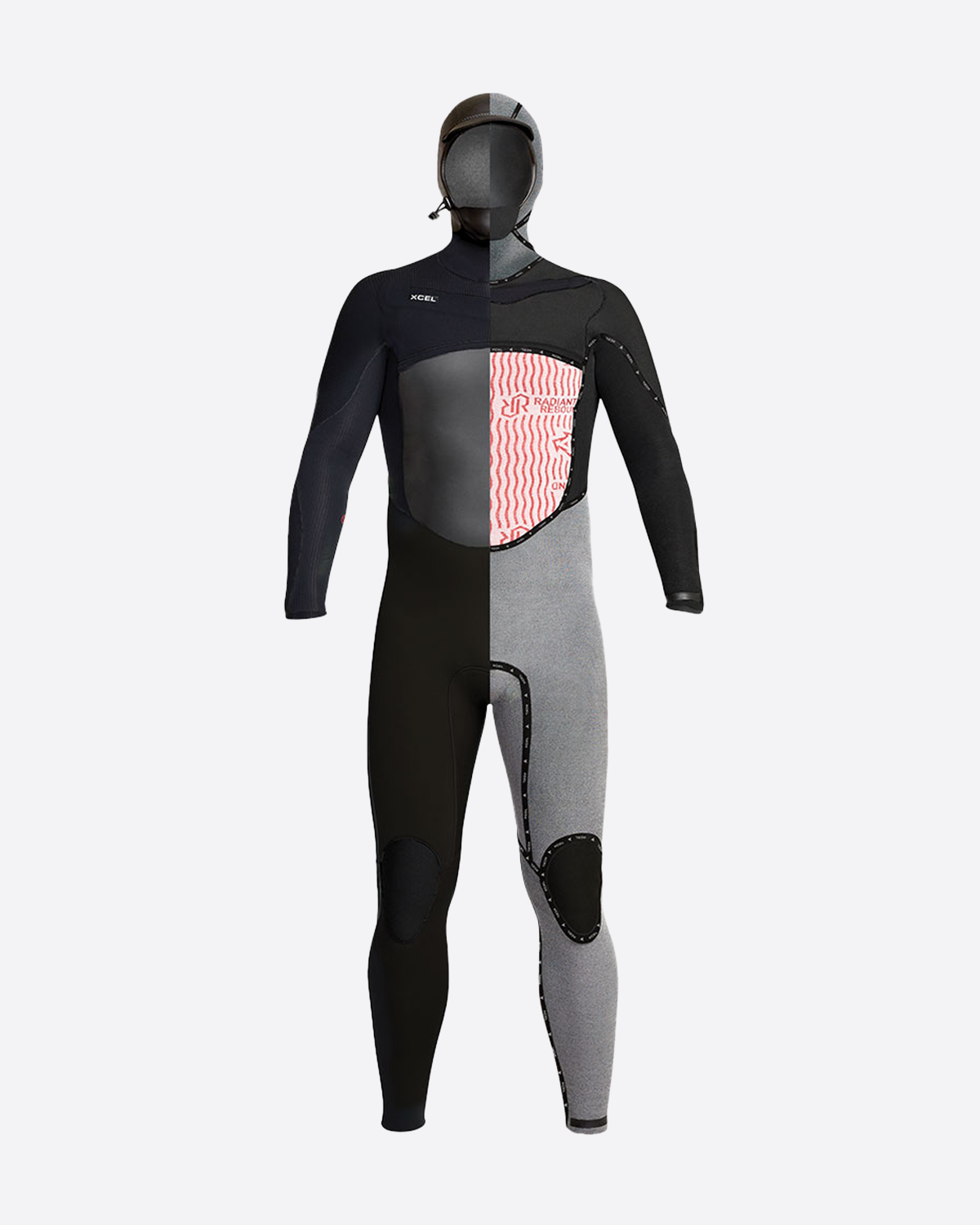 Xcel Mens Infiniti 5/4m Hooded Fullsuit - 2023