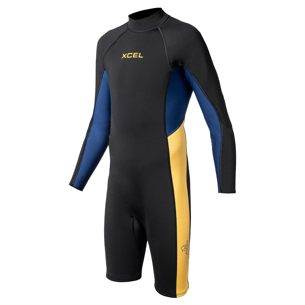 Xcel Youth Axis L/S Back Zip Springsuit 2mm