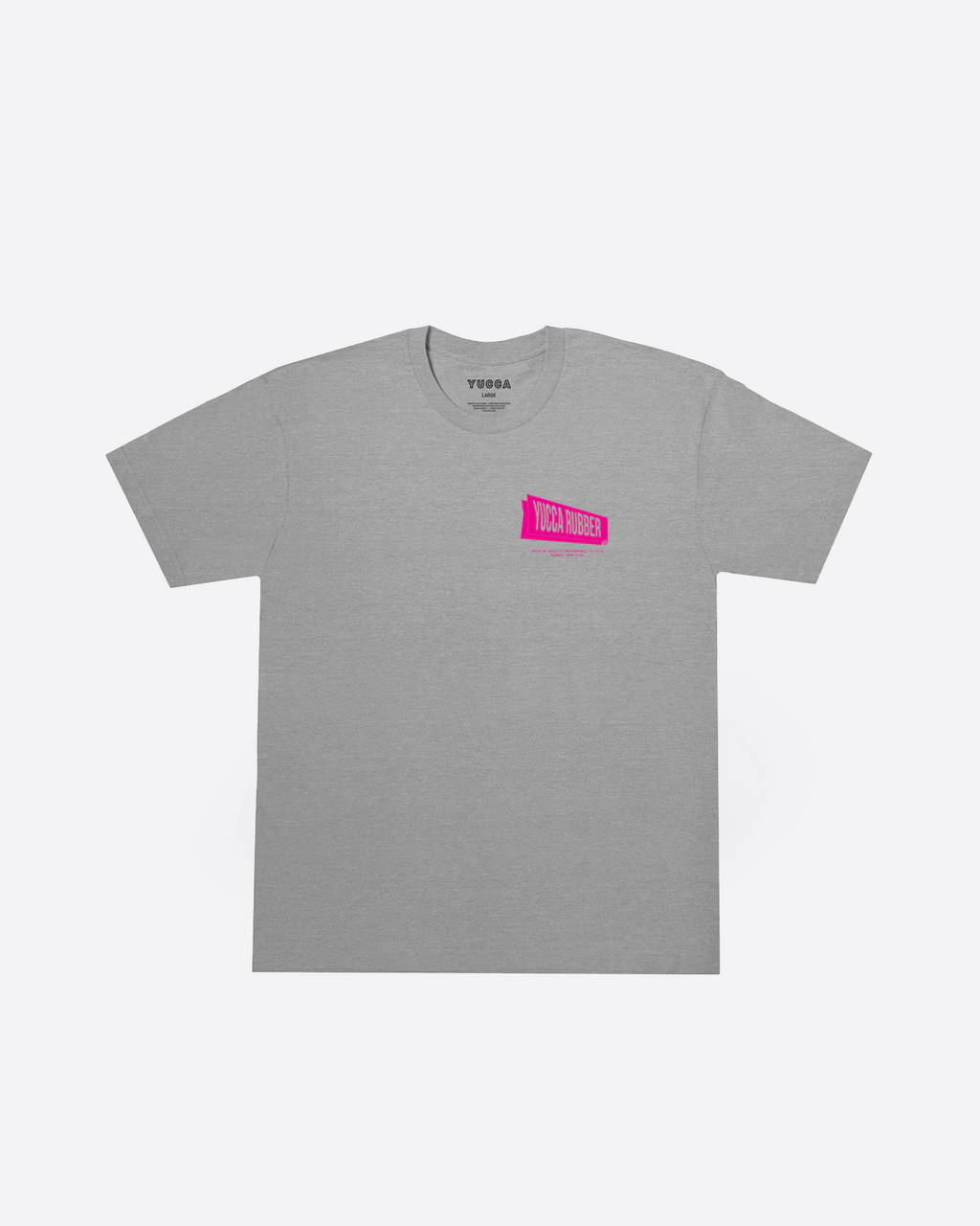 Yucca Fin Co. Tee - Rubber Grey