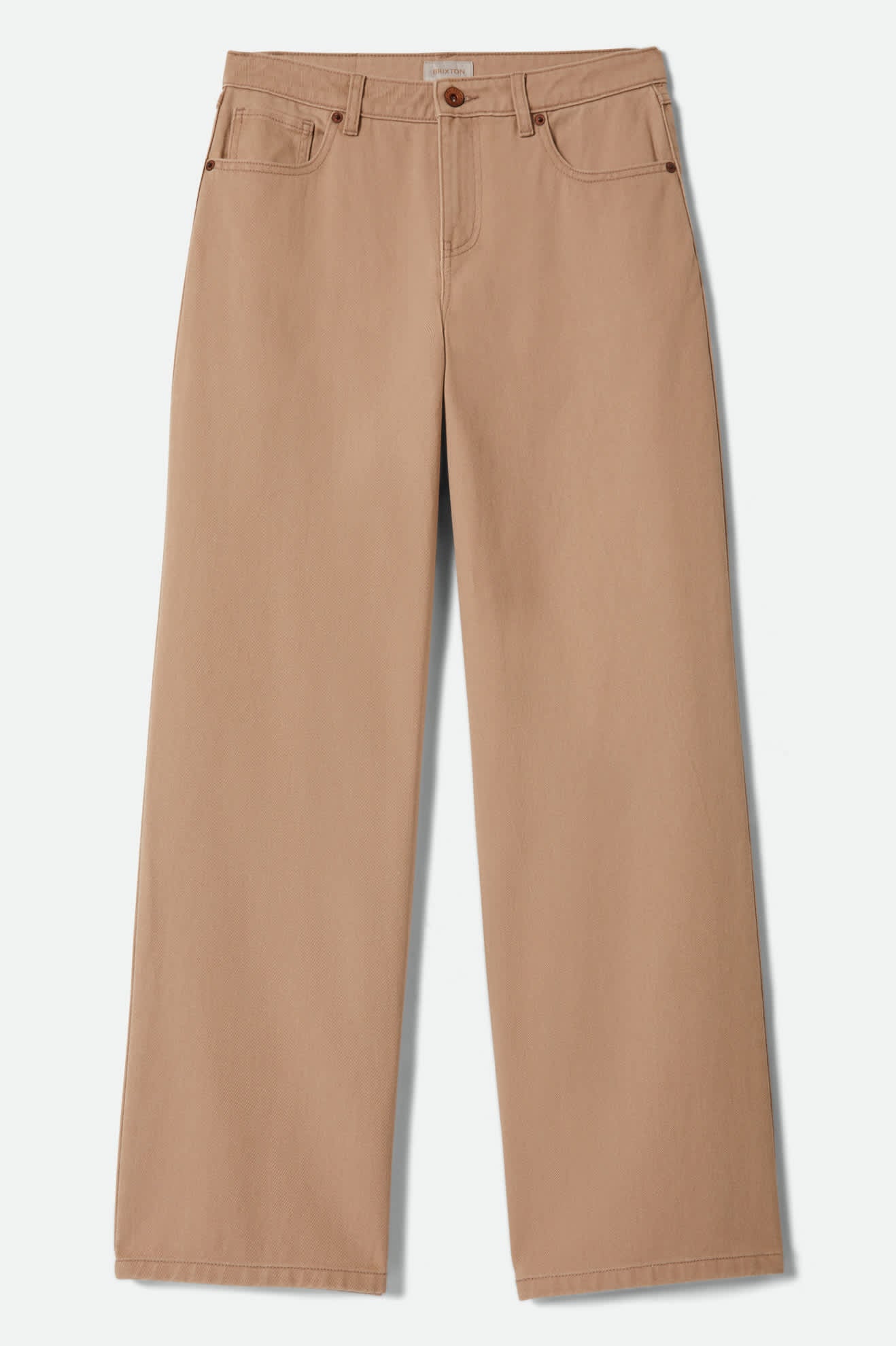 Brixton The Chloe 5 Pocket Pant - Washed Timeless Taupe