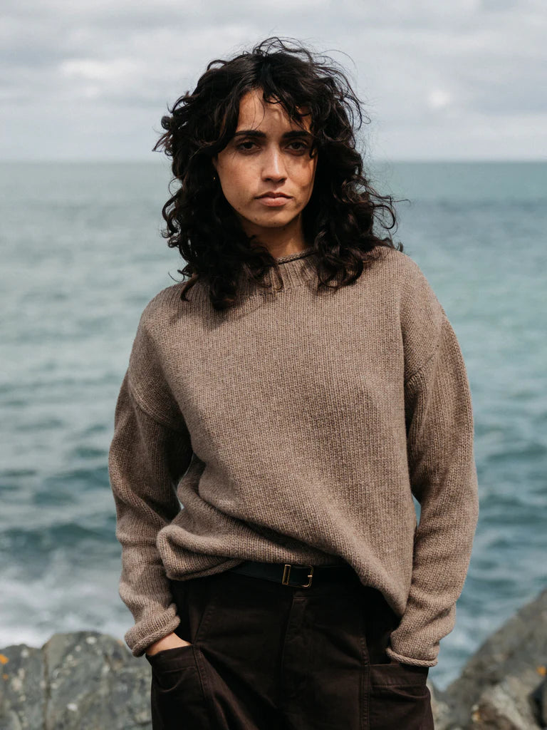 Finisterre Taran Jumper - Woodsmoke
