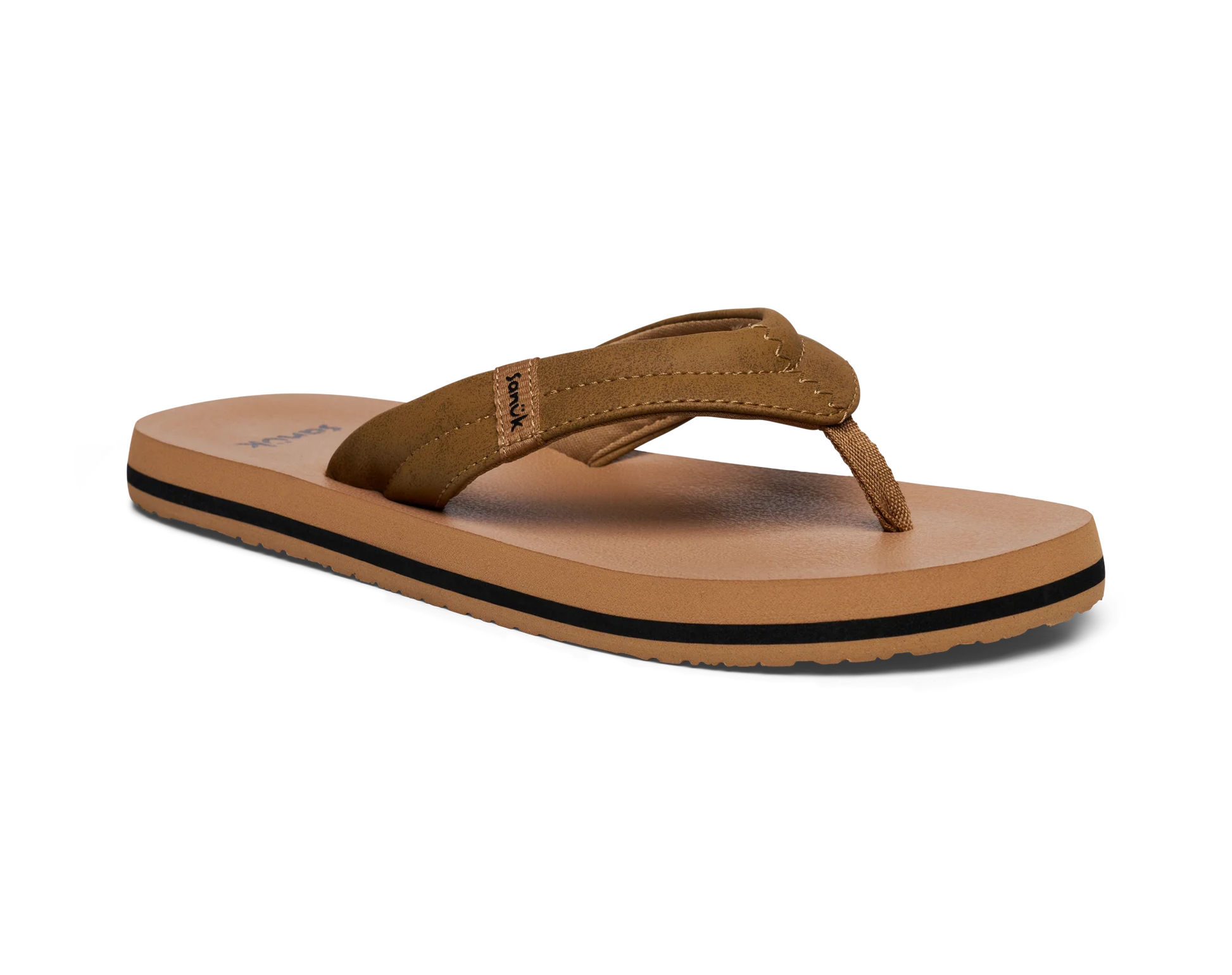 Sanuk Youth Wavy Sandal - Tan