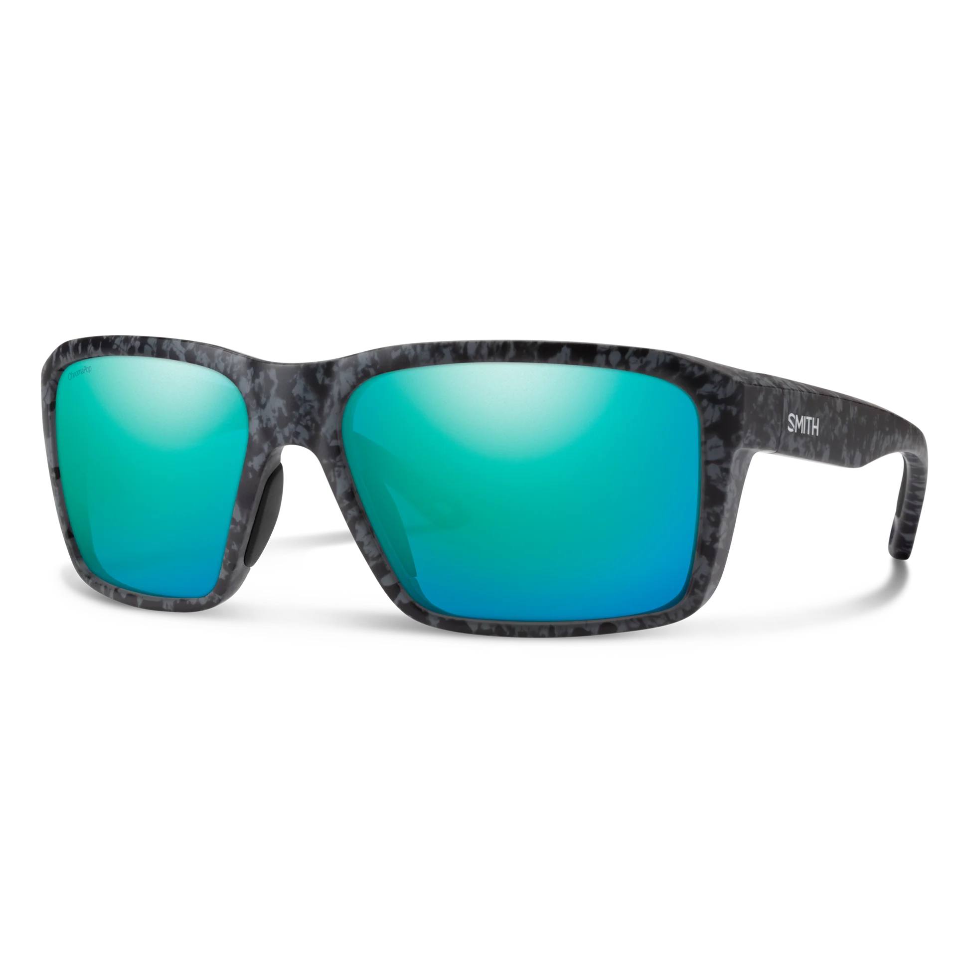 Smith Backcast Matte Ash Tortoise - Chromapop Polarized Opal Mirror