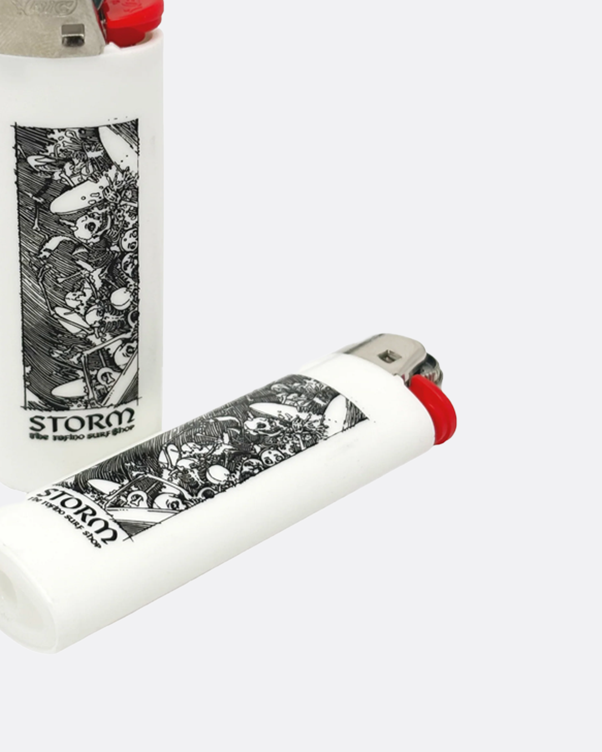 Storm Boneyard Bic Lighter