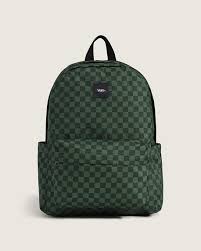 Vans Old Skool Grom Check Grom Backpack Pine Forest