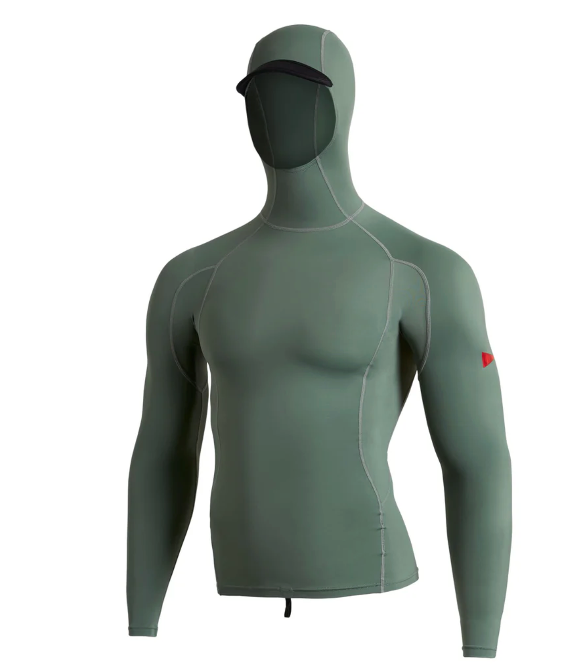 Florence Long Sleeve Hooded Rashguard - Dark Sage