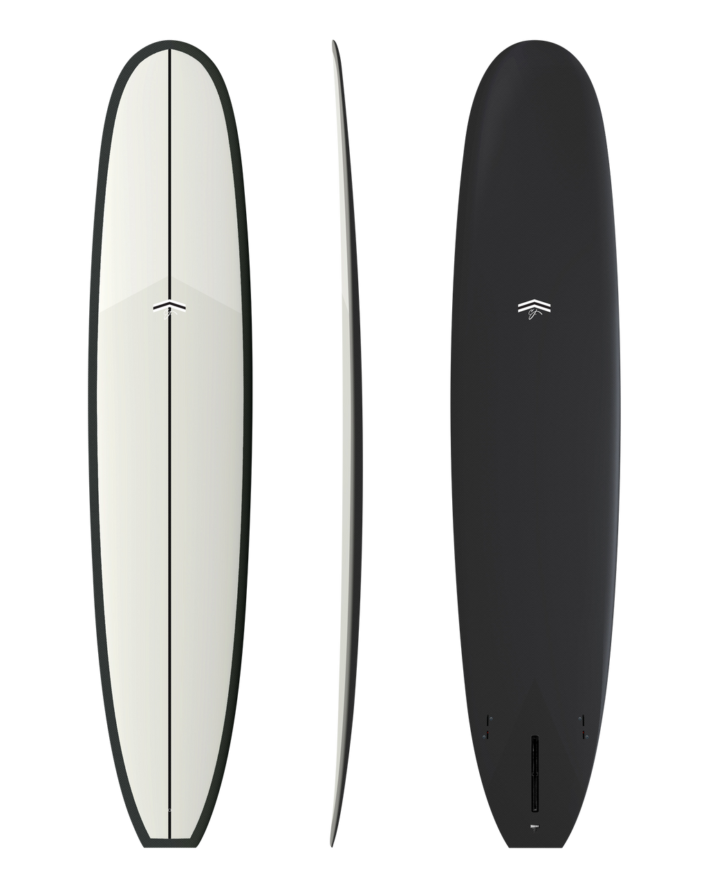 CJ Nelson 9.5 Chameleon - White/Carbon Bottom