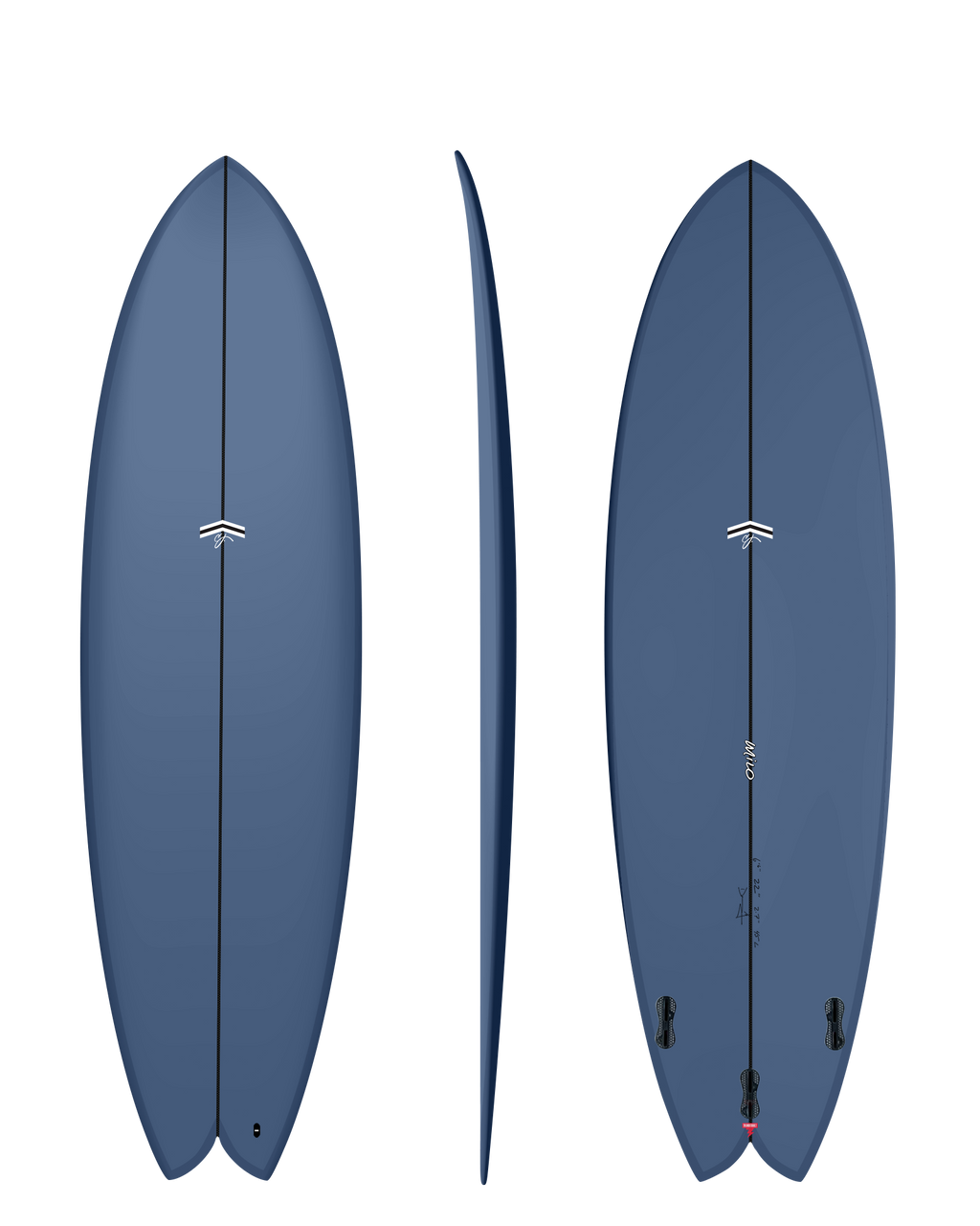 CJ Nelson 6.6 Milo Fish - Deep Blue