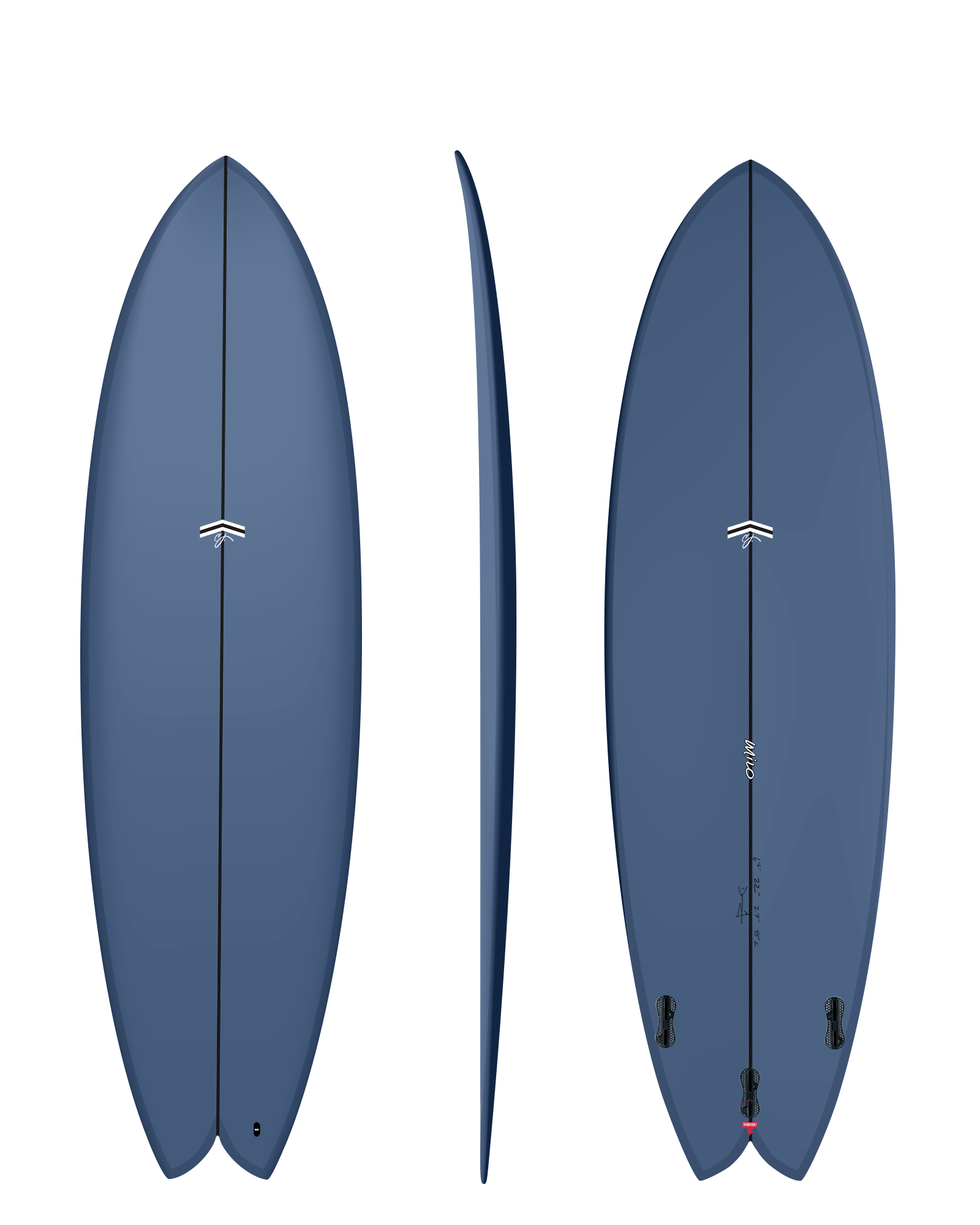 CJ Nelson 6.6 Milo Fish - Deep Blue