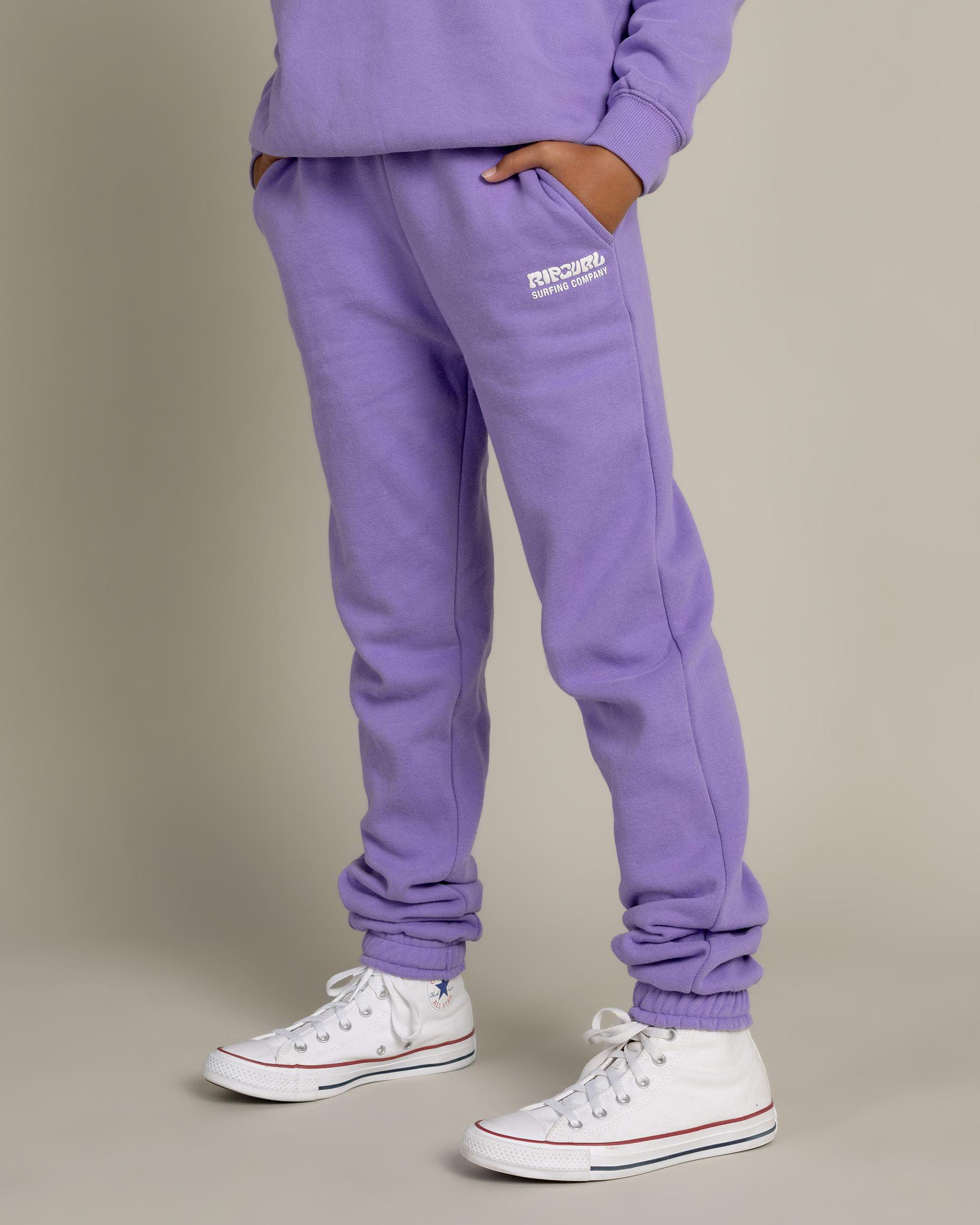 Rip Curl Surf Puff Pants - Purple