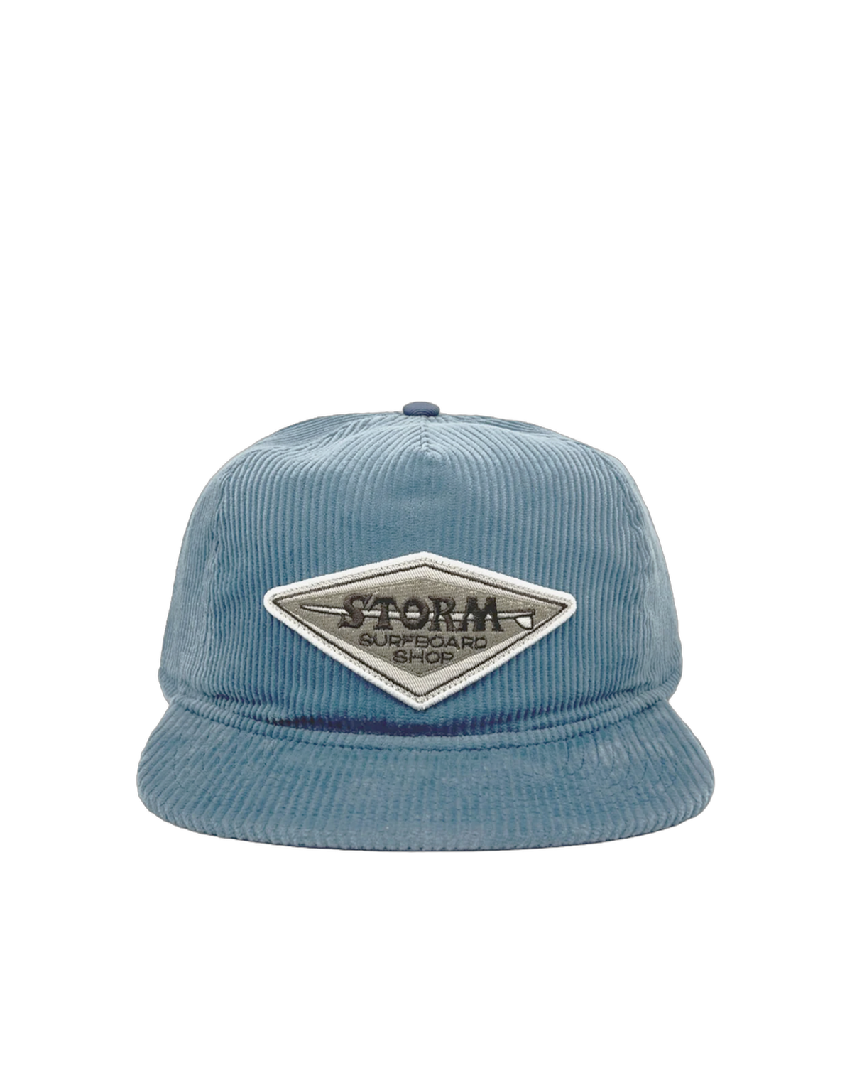 Storm Diamond Corduroy Flat Brim Blue