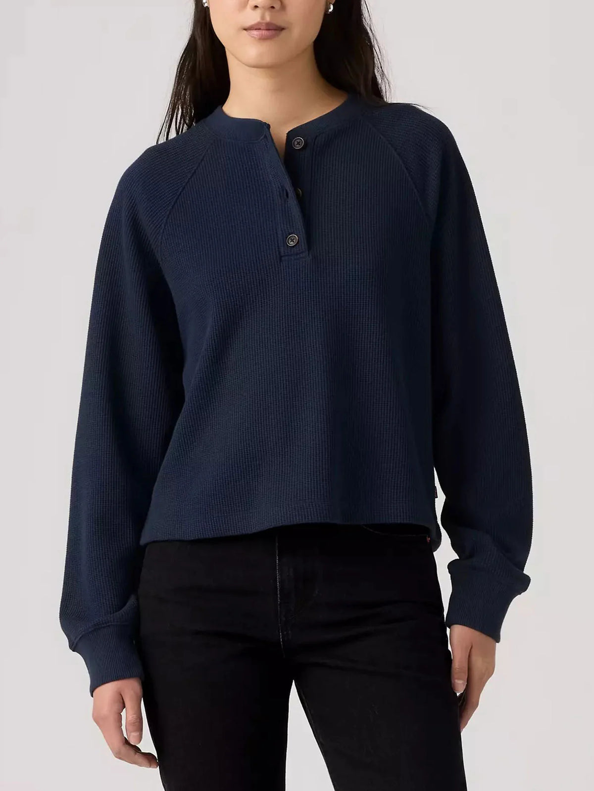 Levis Lassen Henley - Navy Blazer