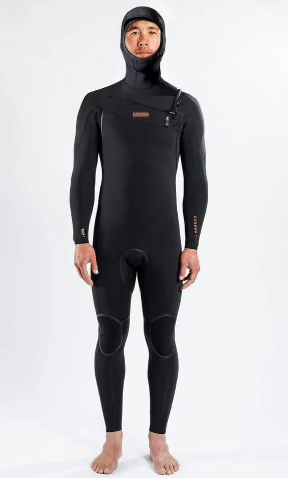 Adelio Mens Connor Deluxe 5m Hooded Wetsuit
