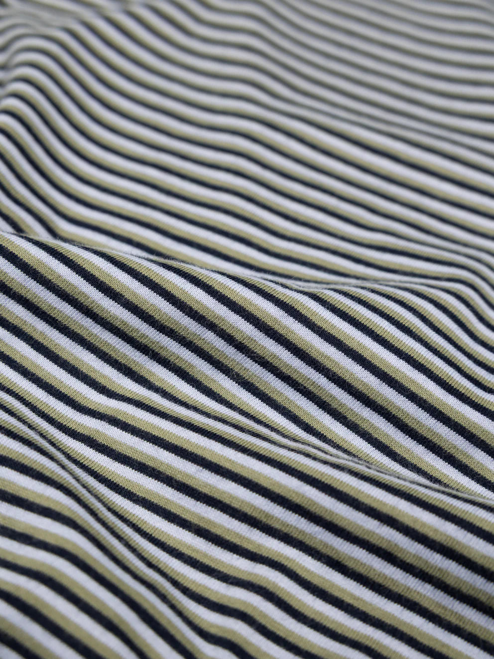 Finisterre Eldon LS Stripe - Winter Sky/Bay Leaf