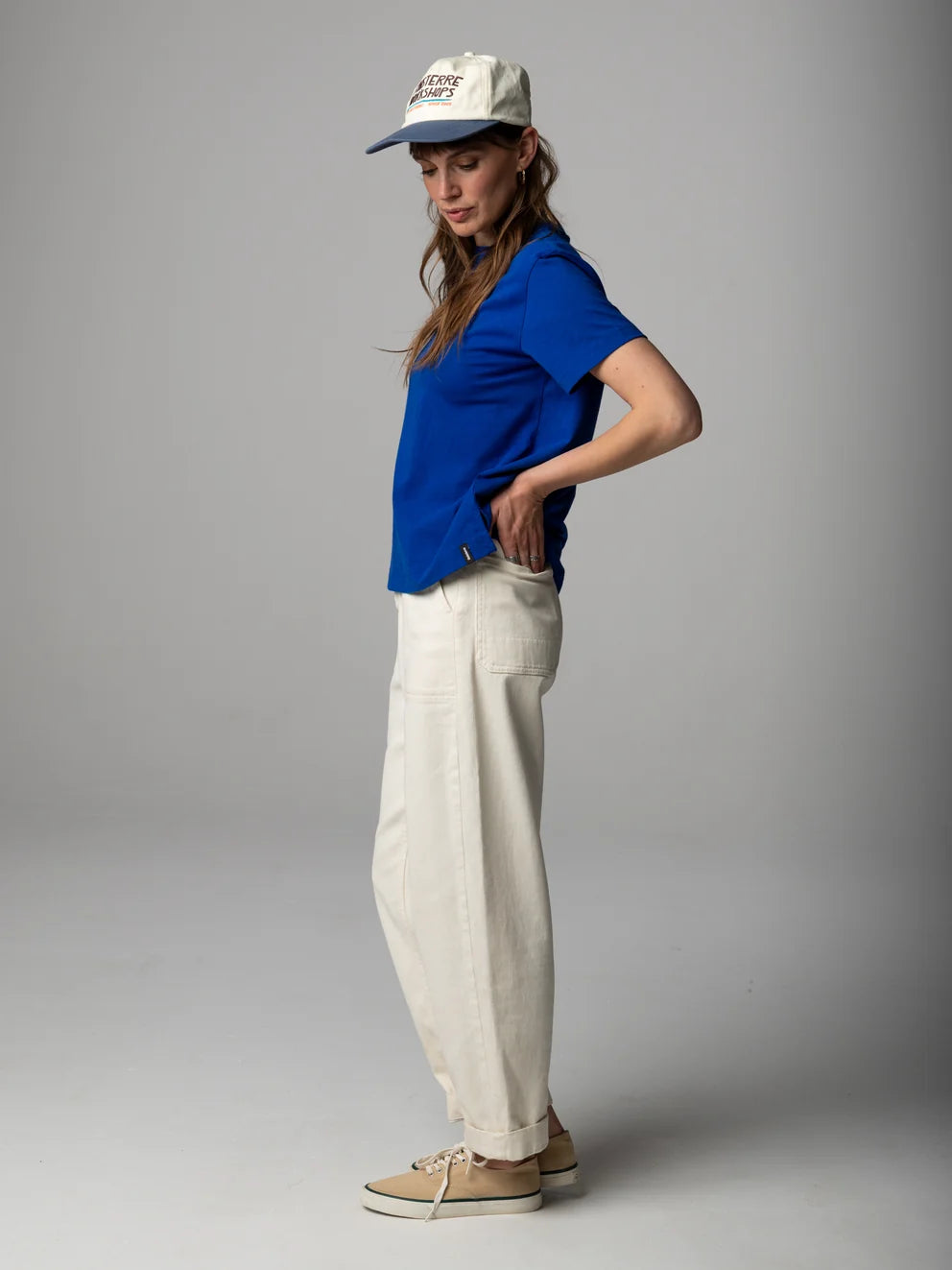Finisterre Meskel SS Tee - Royal Blue