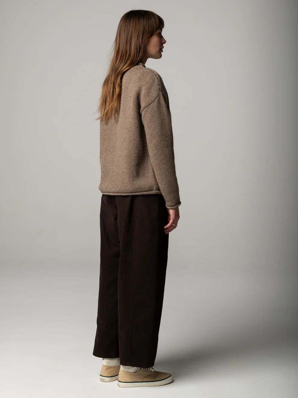 Finisterre Taran Jumper - Woodsmoke