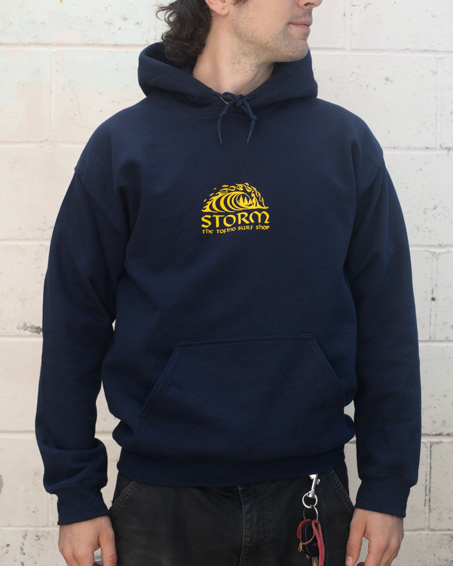 Storm Staples Classic Wave Pullover - Navy