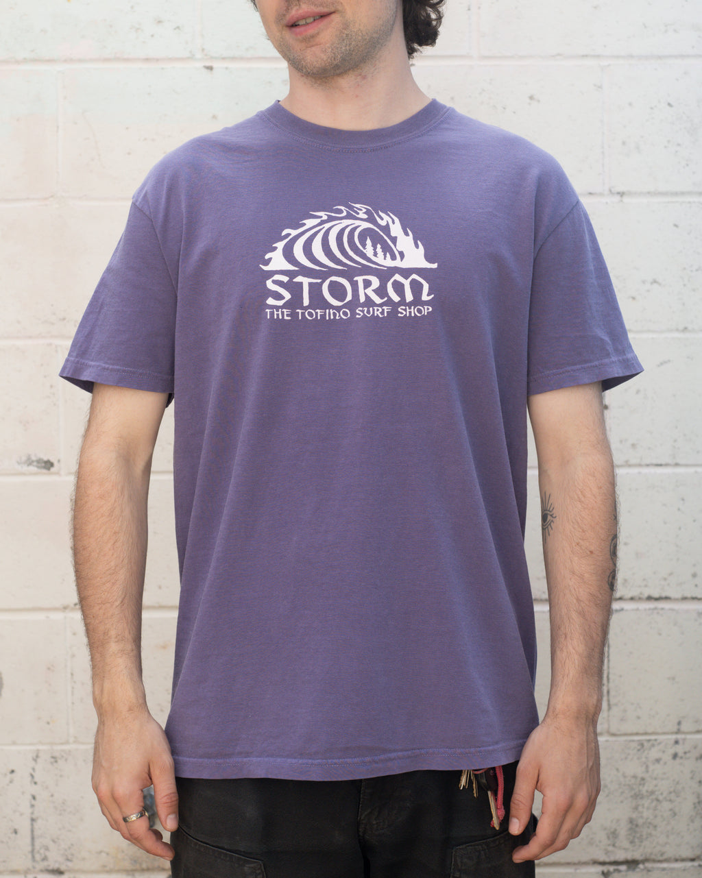 Storm Classic Wave Tee - Purple