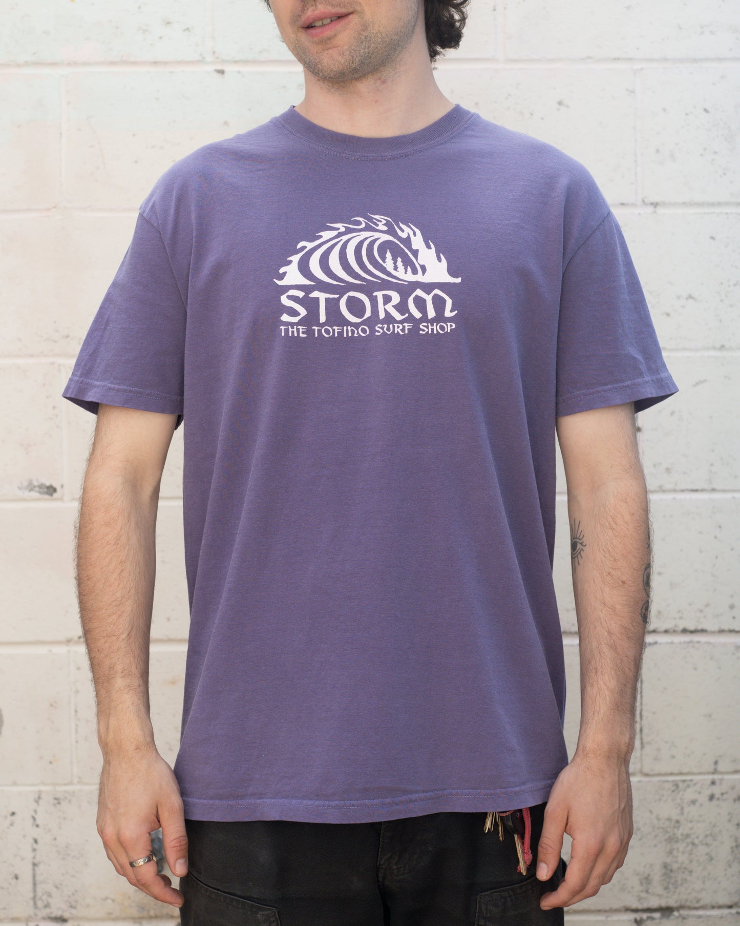 Storm Classic Wave Tee - Purple