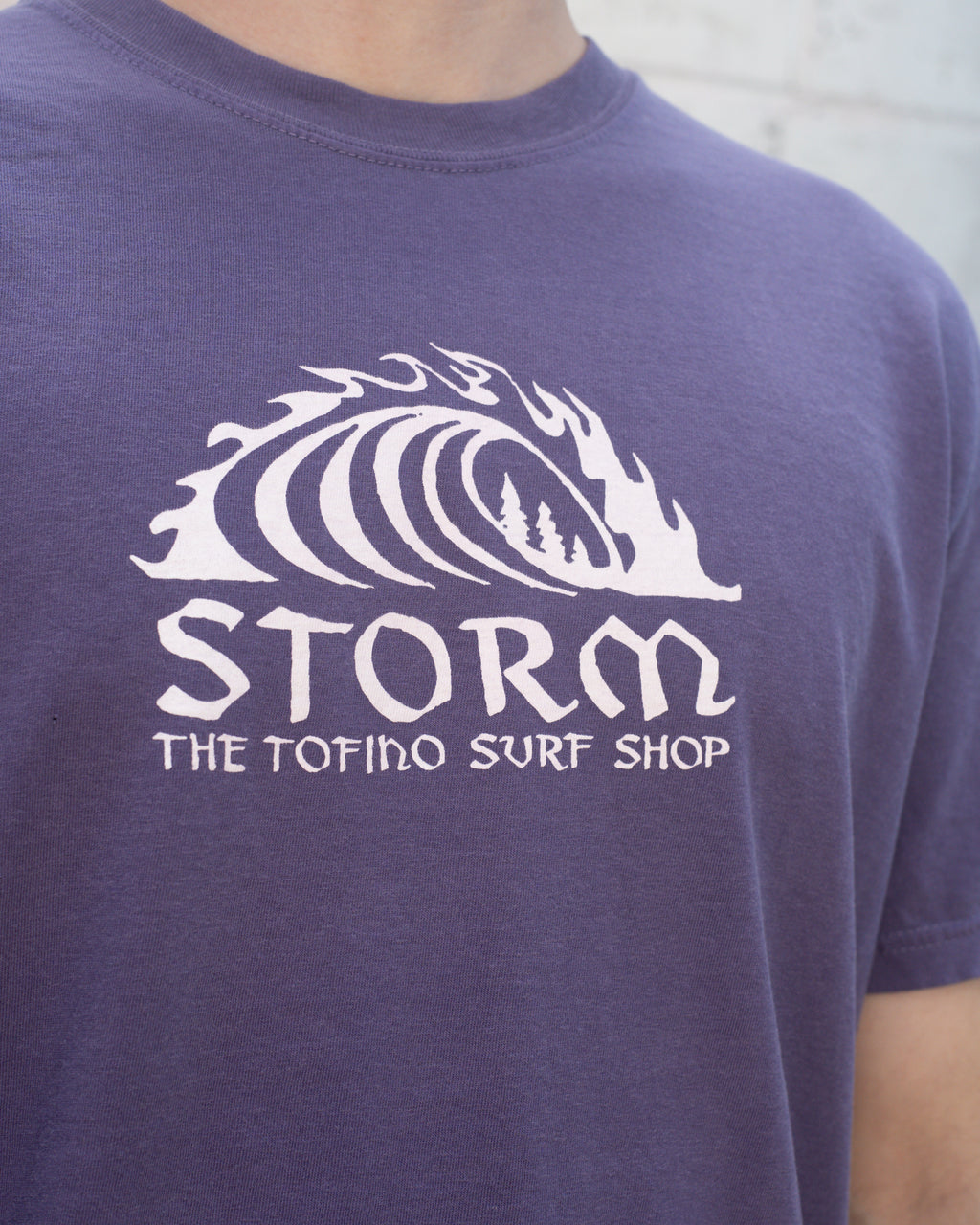 Storm Classic Wave Tee - Purple